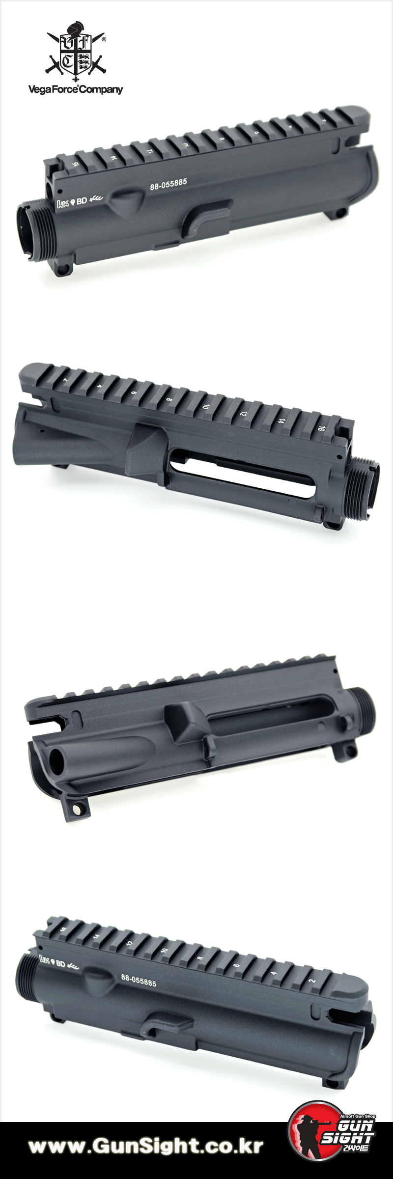 VFC UMAREX HK416A5 Upper Receiver (BLACK) .