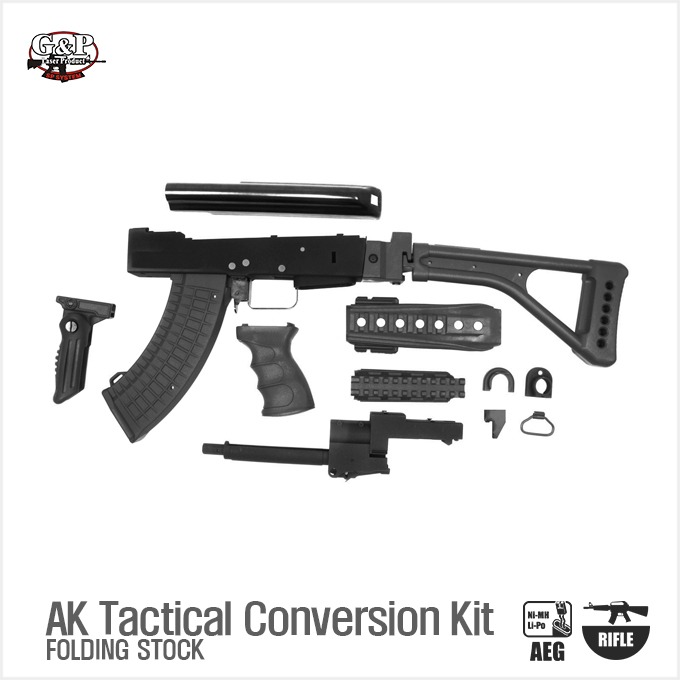 G&amp;P AK Tactical Conversion Kit(Folding Stock)