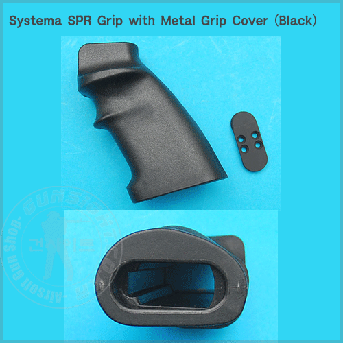 G&amp;P Systema SPR 그립 -메탈 그립 커버 포함(Black) 