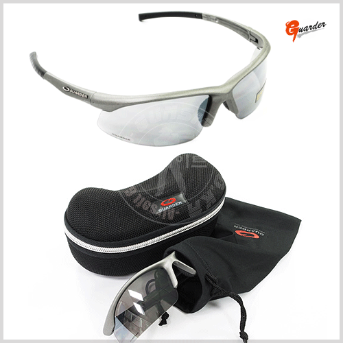 Guarder G-C6 Polycarbonate Eye Protection Glasses ( Metallic Gray / Ver. 2010 )