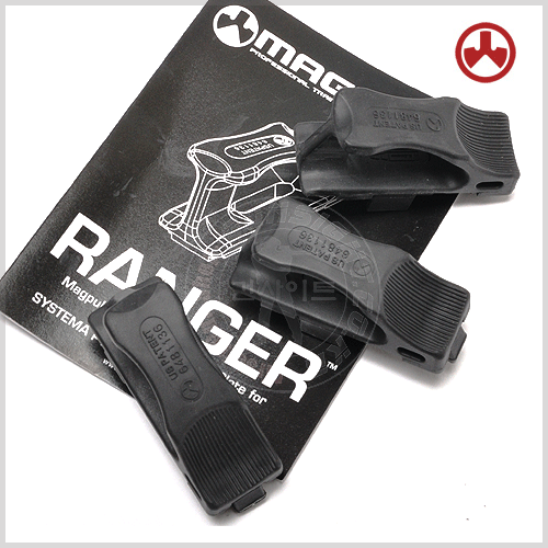 Magpul PTS Ranger Floor Plate(3Pack) for Marui &amp; PTW Mag(BK)