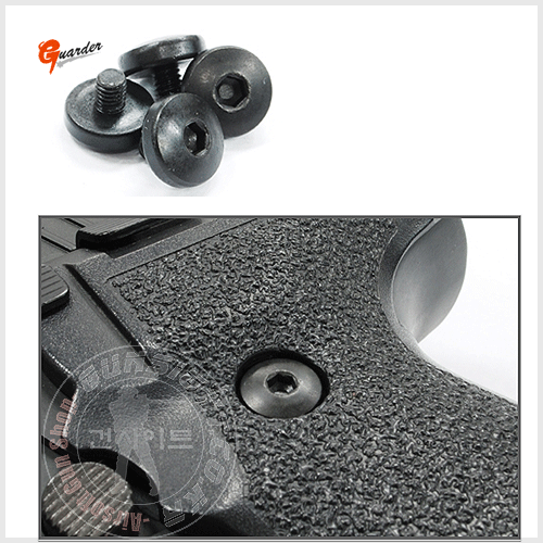 Guarder Steel Inner Hexagon Grip Screw for Marui P226 ( Black )