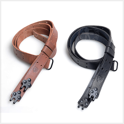 [James] M14 leather sling ( Black / Brown )- 가죽 슬링