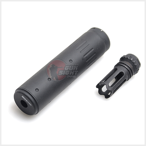 [레플리카]AAC type Mk16 Quick Detachable 5.56mm Silencer w/ Flash Hider (3 Prong)[14mm 역나사용] 