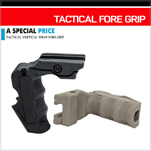 TACTICAL FORE GRIP_ 택티컬 포어 그립 (블랙/ 탄색)