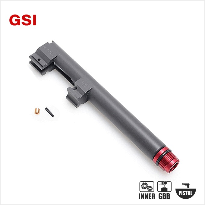 GSI Non Tilting outer Barrel for KSC/KWA M9/M9A1- System7 장착가능[Gray]