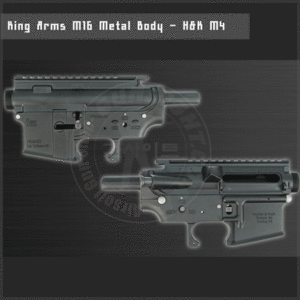 KING ARMS M16 Metal Body - H&amp;K M4
