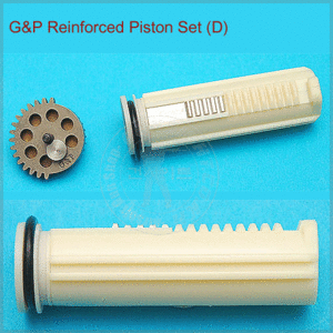 G&amp;P Reinforced 피스톤 세트 (D)-고속연사용