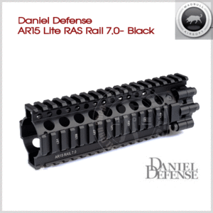 MADBULL Daniel Defense AR15 Lite RAS Rail 7.0&quot; (BK)