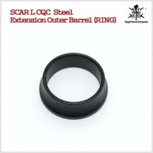 VFC CQC Steel Extension Outer Barrel Ring for SCAR-L /MK16 CQC 스틸 아웃바렐 링