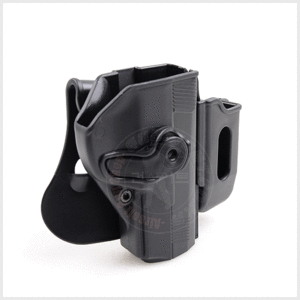 Polymer Retention Holster w/ Mag Carrier for PX4 ( BK )