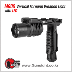 [레플리카] M900 Vertical Foregrip Weapon LED Light  [배터리사은품]