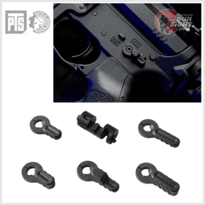 PTS Battle Arms Development - Ambidextrous Safety Selector for Mega Arms / G&amp;P / WA GBB - BK