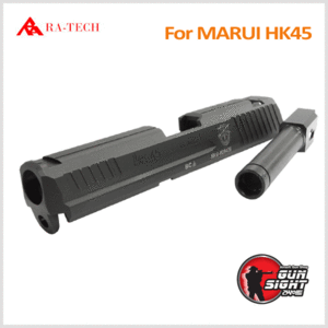 RA Marui HK.45 CNC Steel metal slide &amp; Outer barrel set (US Army Edition) 