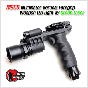 [레플리카] M900 Illuminator Vertical Foregrip Weapon LED Light w/ Green Laser
