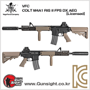 VFC COLT M4A1 RIS II FSP DX AEG 전동건 [Licensed/ MOSFET장착!]