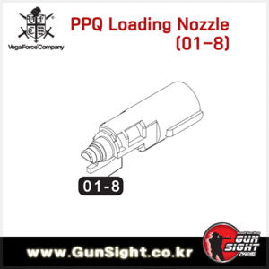 VFC Loading Nozzle for Umarex PPQ M2 Series 로딩 노즐