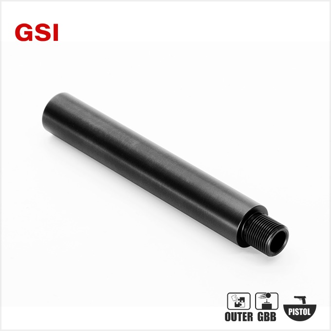 GSI Barrel Extension for M4 series - 115mm 연장[정 / 역 방향선택]