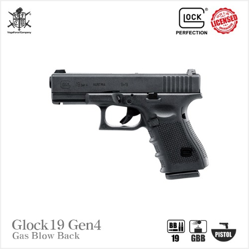Umarex Glock19 Gen4  GBB Pistol (by VFC) 핸드건
