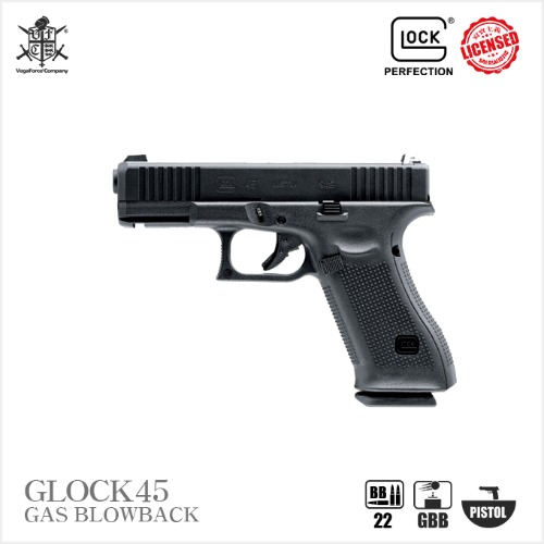 [즉시출고]Umarex Glock45 GBB Pistol (by VFC) 핸드건