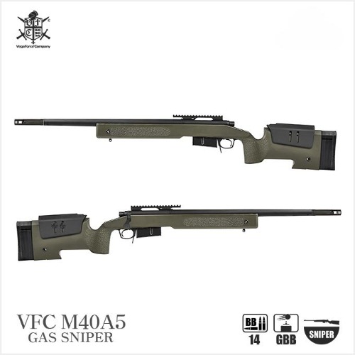 VFC M40A5 Gas Sniper Rifle (STD / Limited Version) OD 가스 스나이퍼건