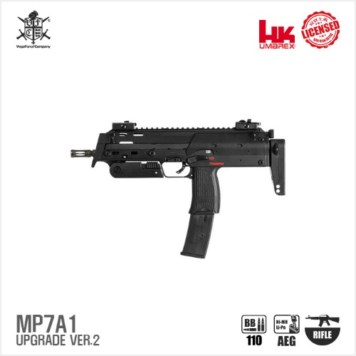 [한정판!] Umarex MP7A1 UPGRADE Ver.2 (by VFC) BK 전동건