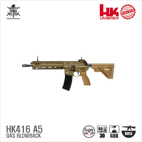 [2022]Umarex HK416A5 (FDE)(by VFC) 블로우백 가스건