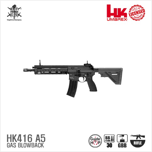 [2022]Umarex HK416A5 BK (by VFC) 블로우백 가스건