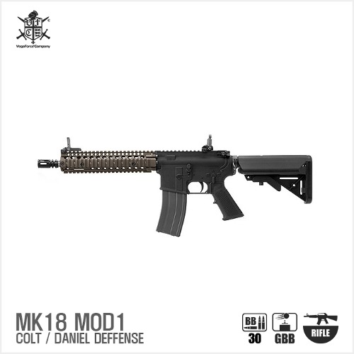 VFC MK18 MOD1 TB 블로우백 가스건(각인선택- COLT / Daniel Deffense)