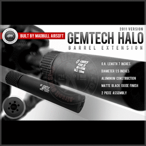 MADBULL GEMTECH Halo 2011 Version (BK)