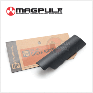 Magpul PTS Cheek Riser for CTR / MOE Stock ( Size 1 / 0.25 inch / Black )