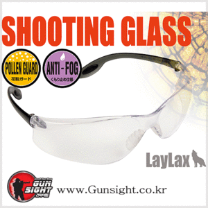 LAYLAX SHOOTING GLASS [Pollen Guard &amp; Anti-Fog]