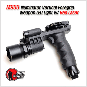 [레플리카] M900 Illuminator Vertical Foregrip Weapon LED Light w/ Red Laser