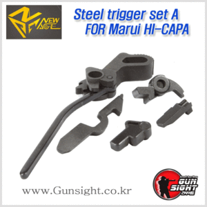 New-Age Steel trigger set A for Marui Hi-Capa